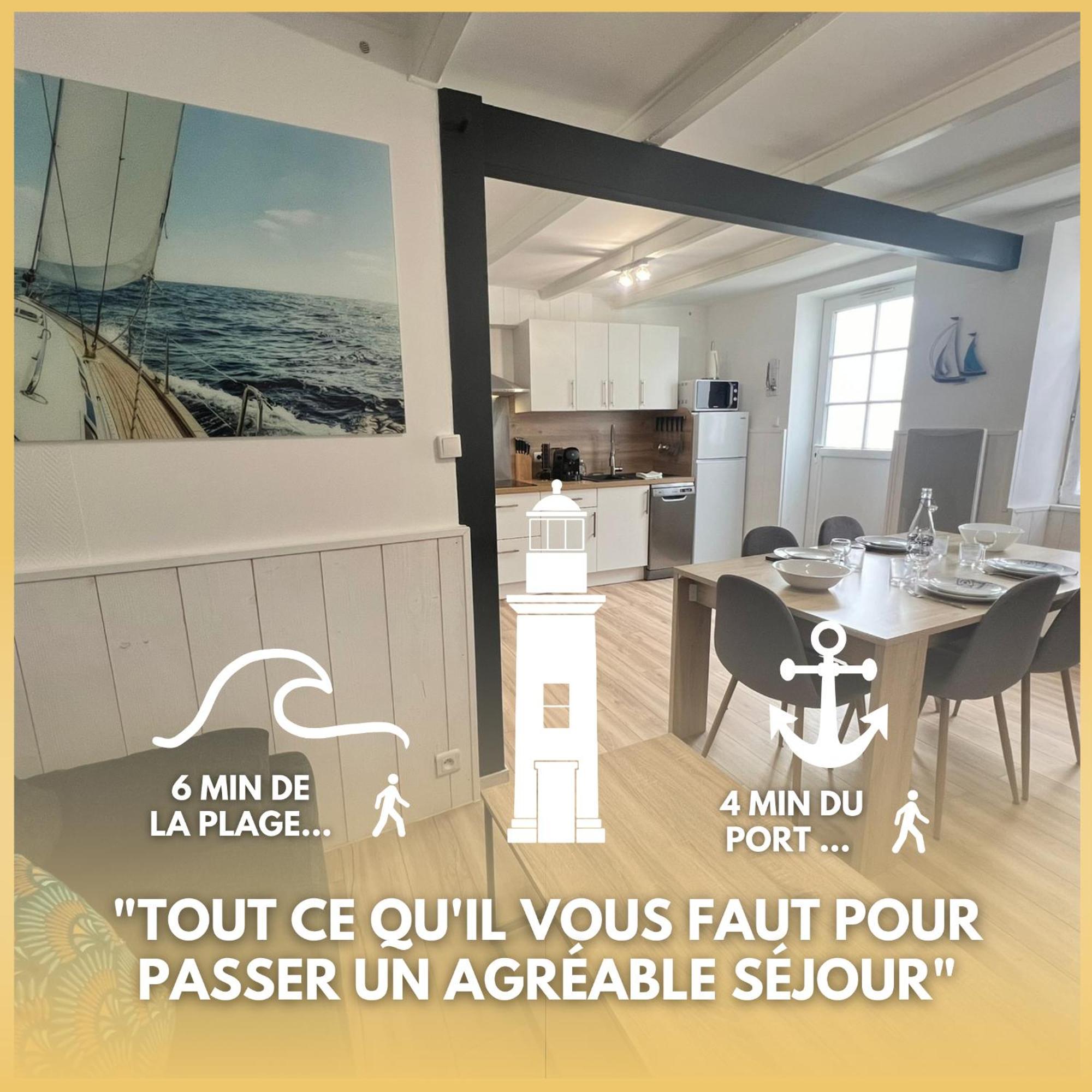 Le Phare De La Cotiniere - Proche Port Et Centre Ville 拉弗洛特 外观 照片